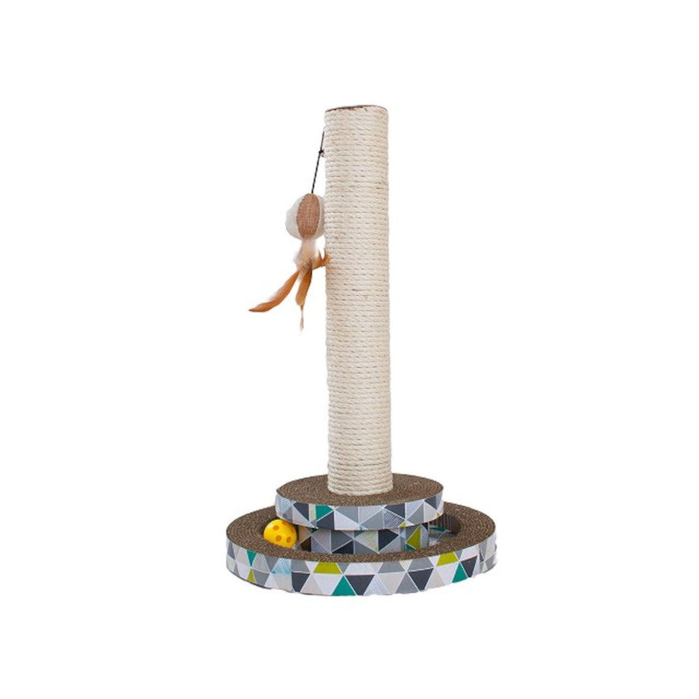 Scratch And Play Tower Track Cat Scratcher