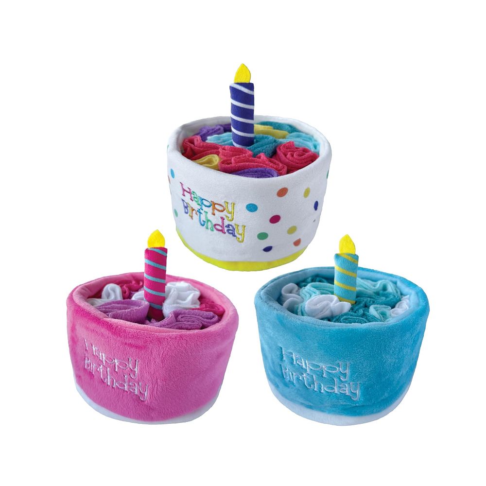 Birthday Cake Hide 'n Seek Dog Toy