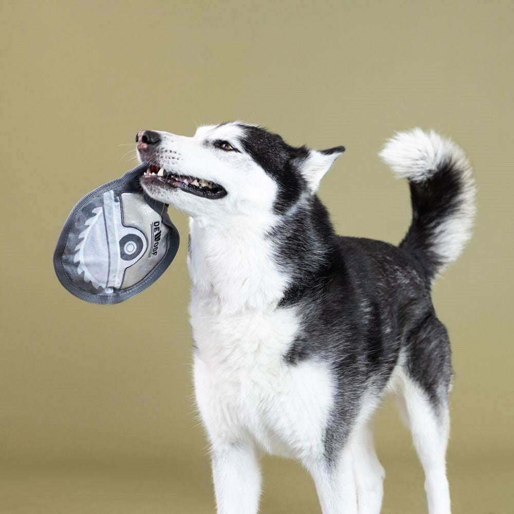 Watch Your Fingers Dog Plush Toy