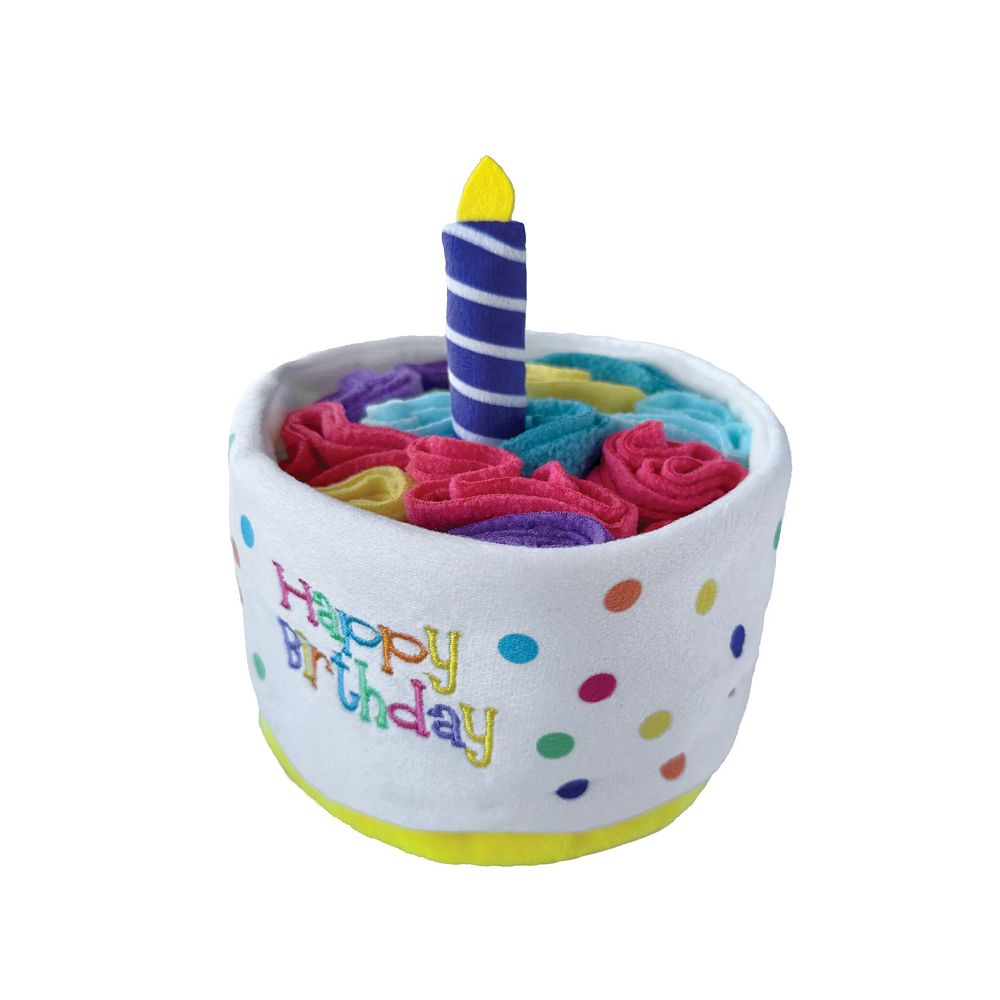 Birthday Cake Hide 'n Seek Dog Toy