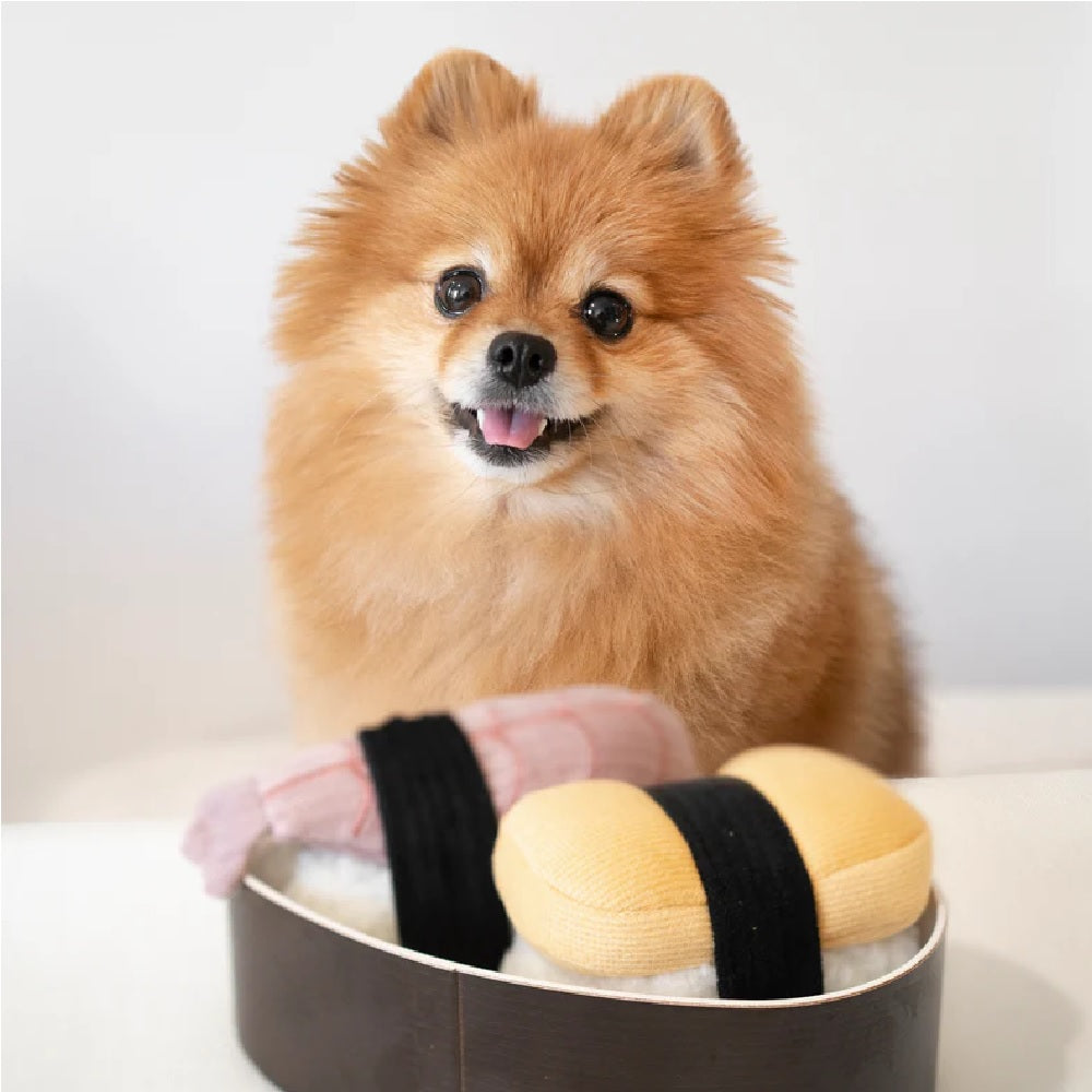 Sushi Set Of 2 Pcs Dog Toy