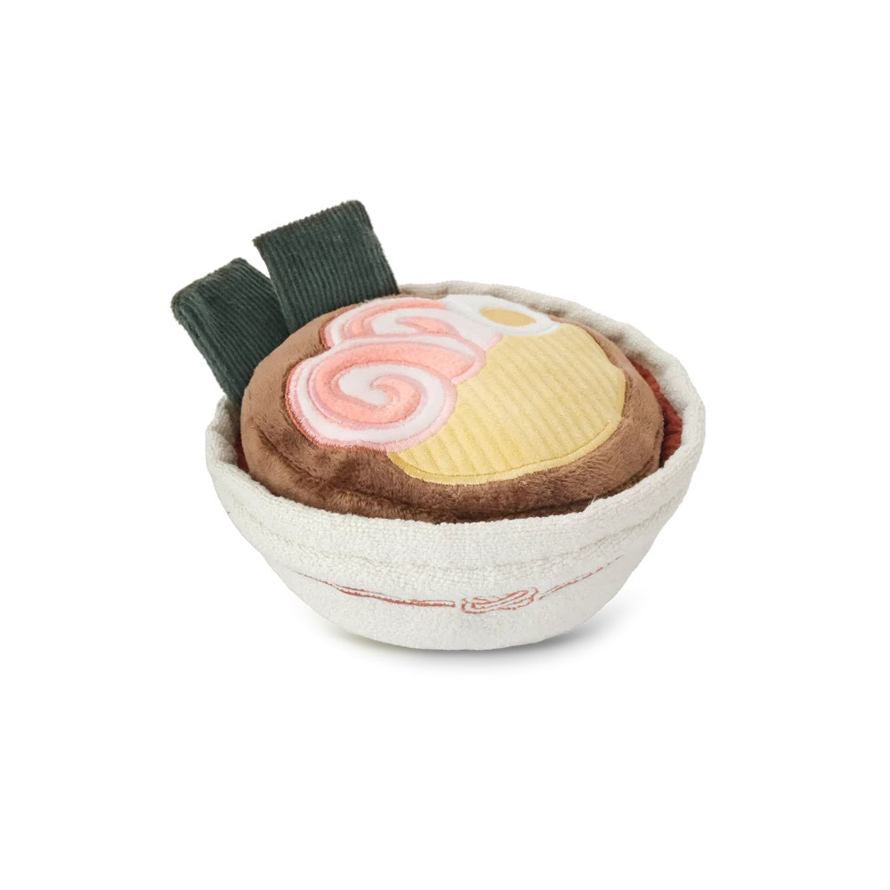 Ramen Snuffle + Squeaky Dog Toy