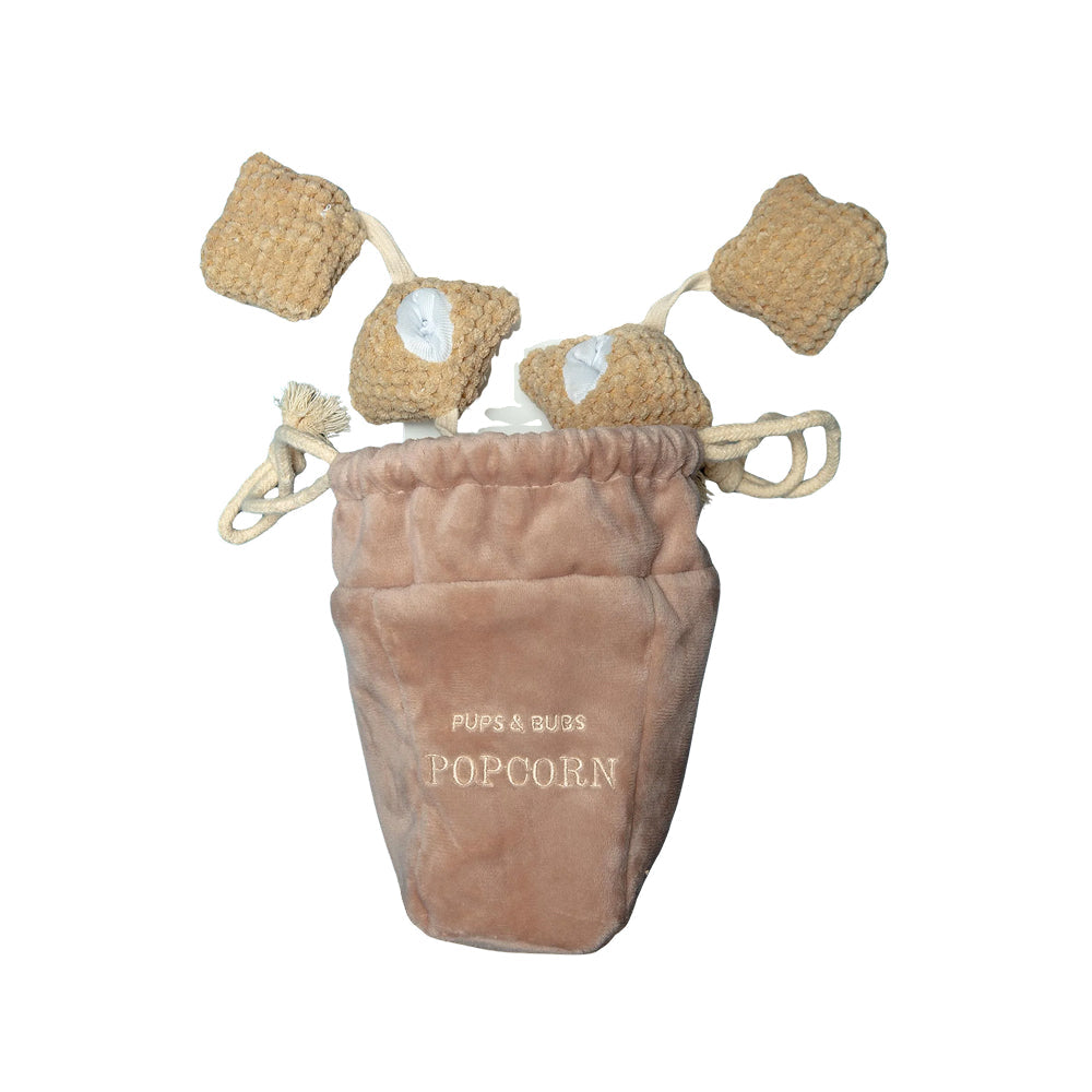 Popcorn Nosework Dog Plush Toy