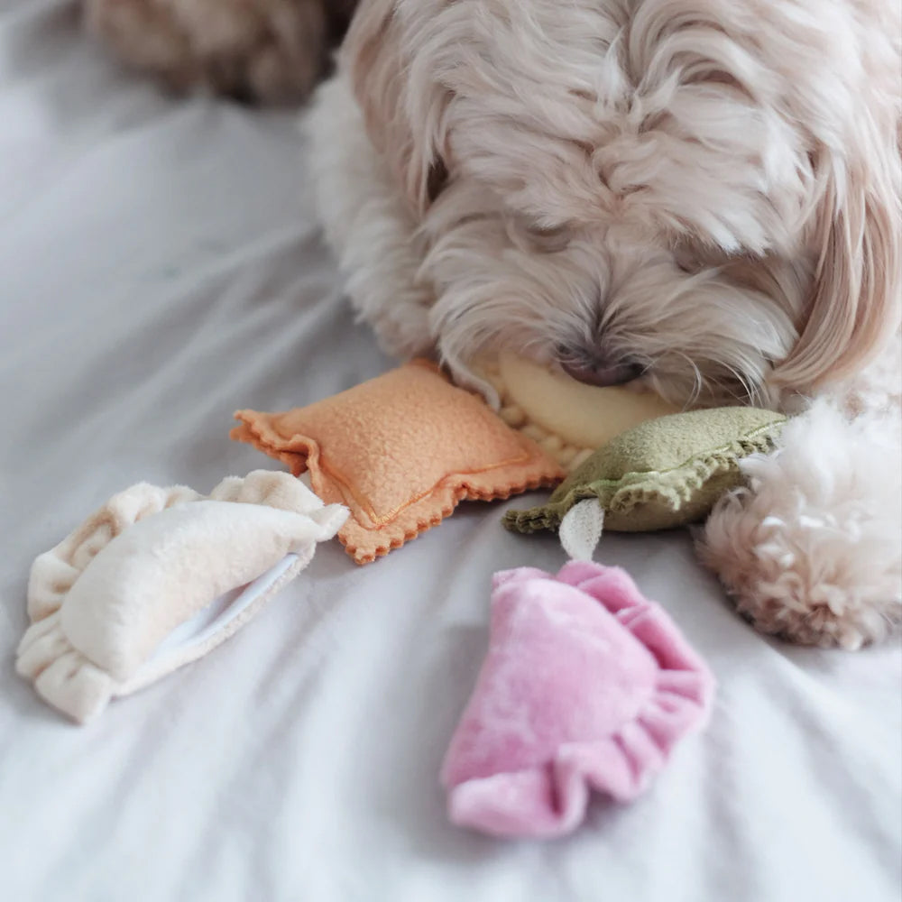 Ravioli Nosework Dog Plush Toy