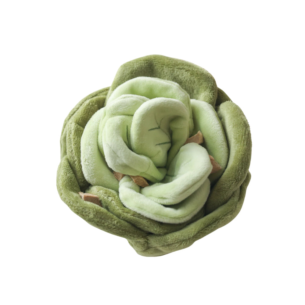 Snuffle Cabbage Nosework Dog Plush Toy