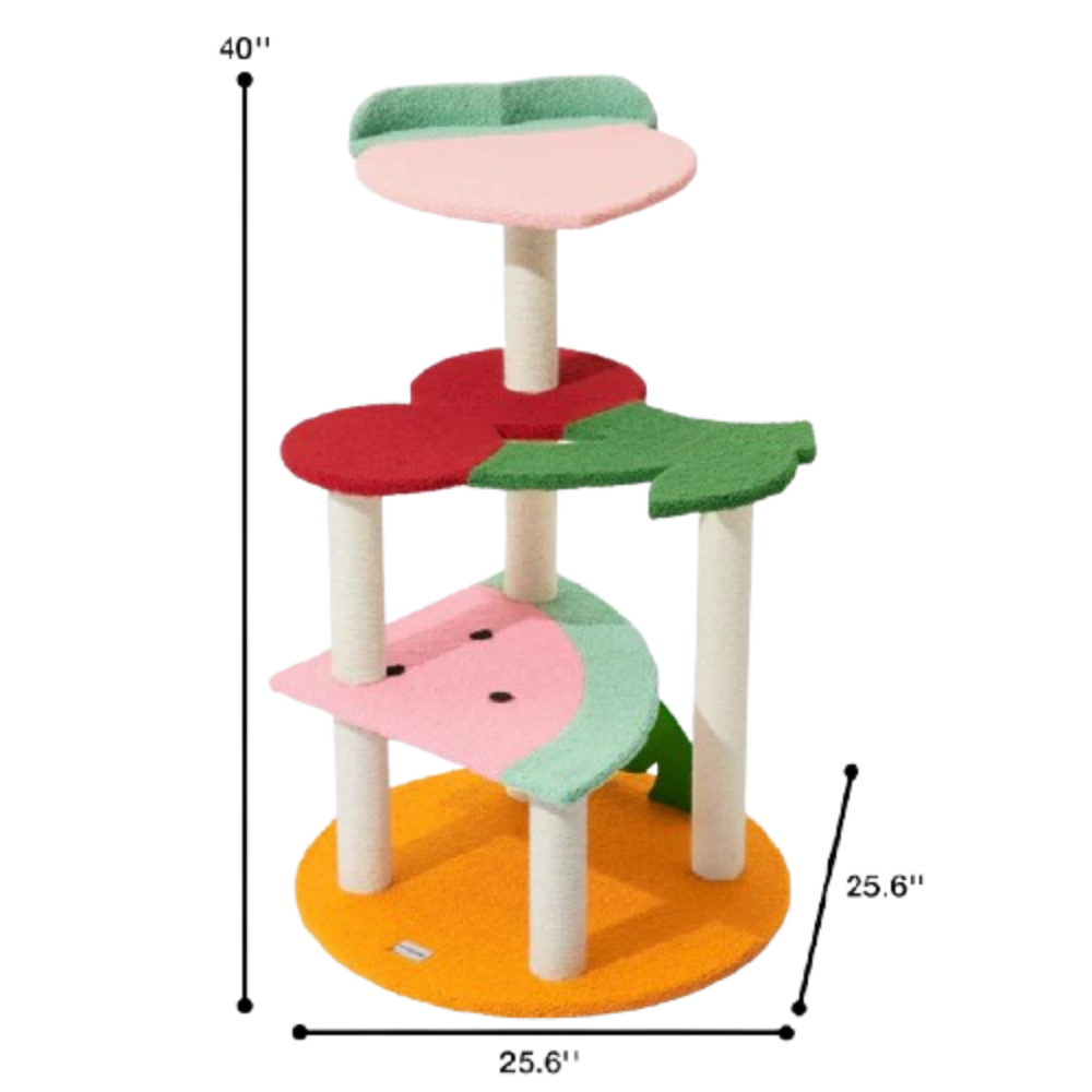 Fruit Frenzy Cat Climber