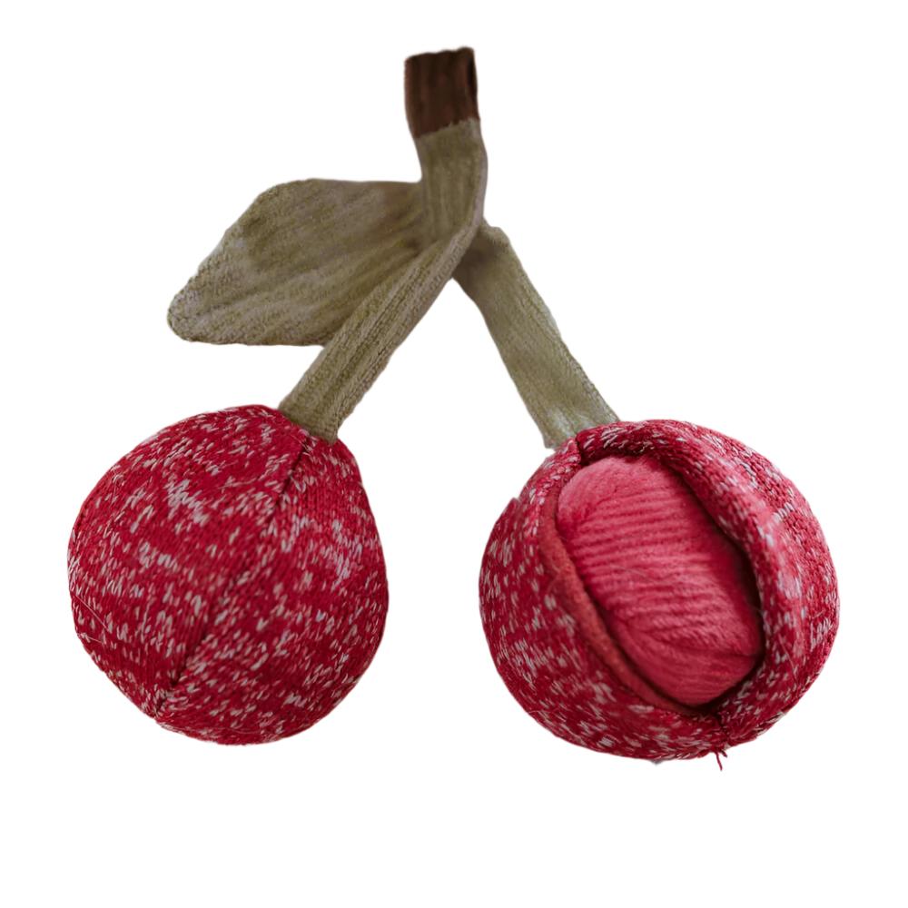 Cherry Pop Set Of 2 Pcs Dog Toy