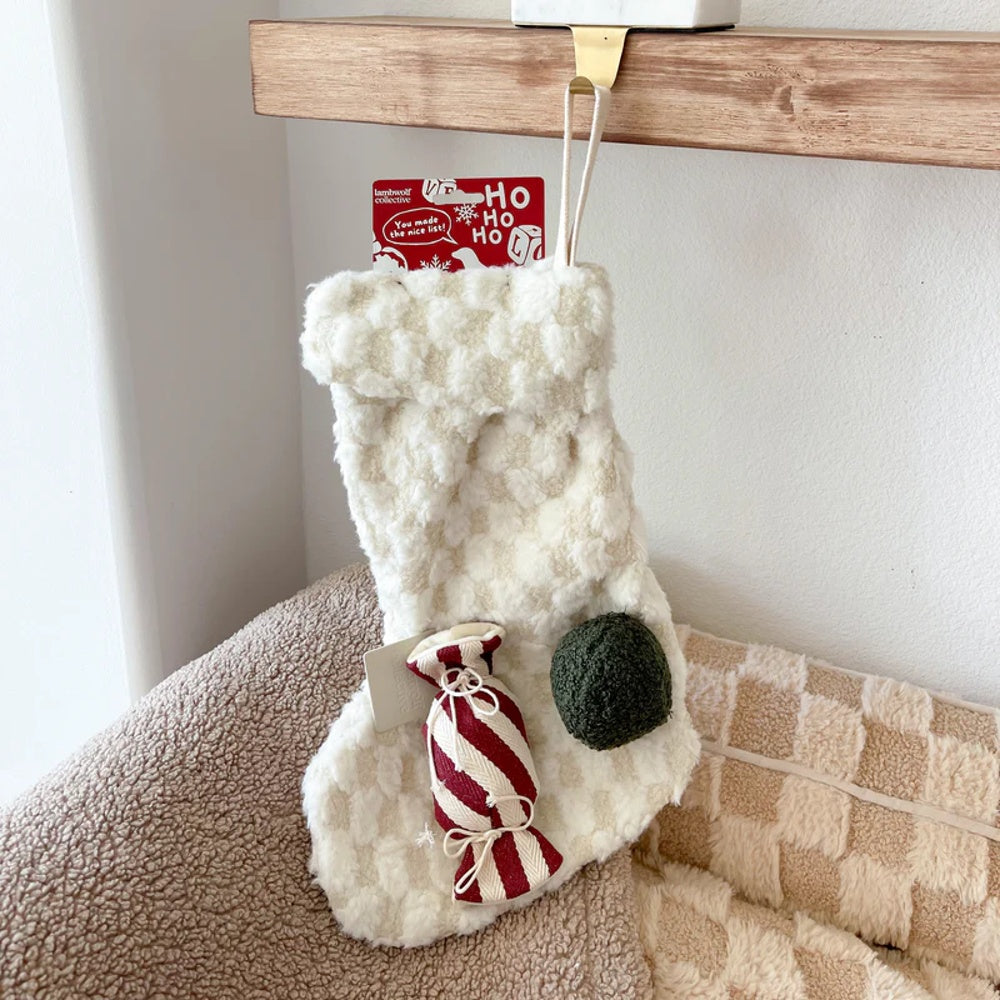 Xmas Stocking Set Of 3 Pcs Dog Toy