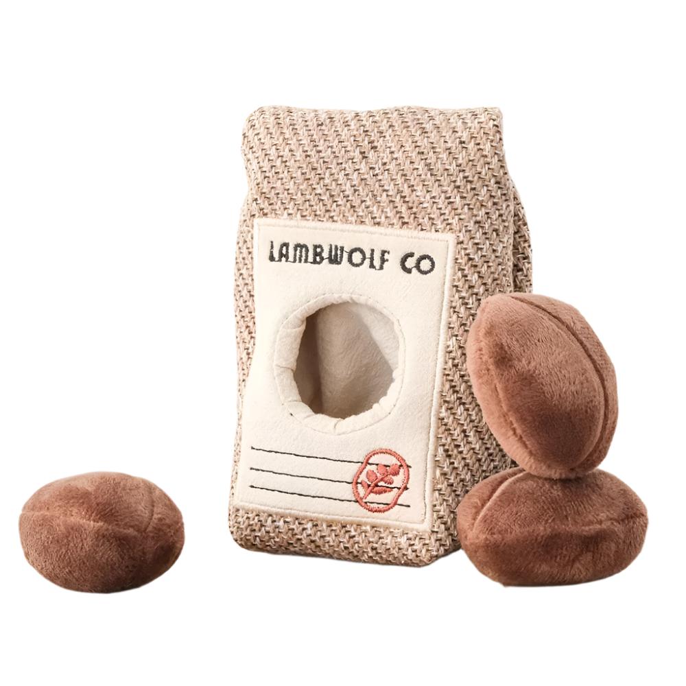 Burrow Coffee Beans Set Of 4 Pcs Dog Toy